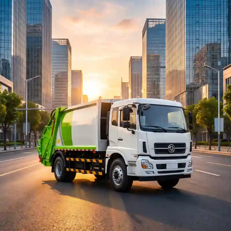 Il camion della spazzatura compattatore più venduto per gli acquirenti all'ingrosso