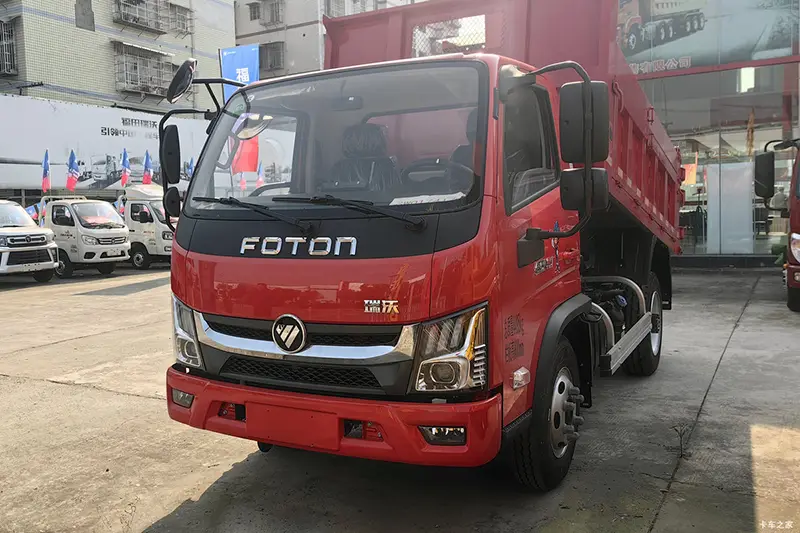 Autocarro con cassone ribaltabile