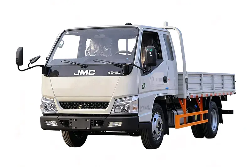 Carrello a pianale con sponde laterali