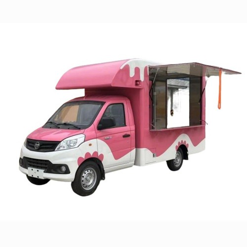Camion di cibo completamente attrezzato per mini camion della Nigeria con cucina completa