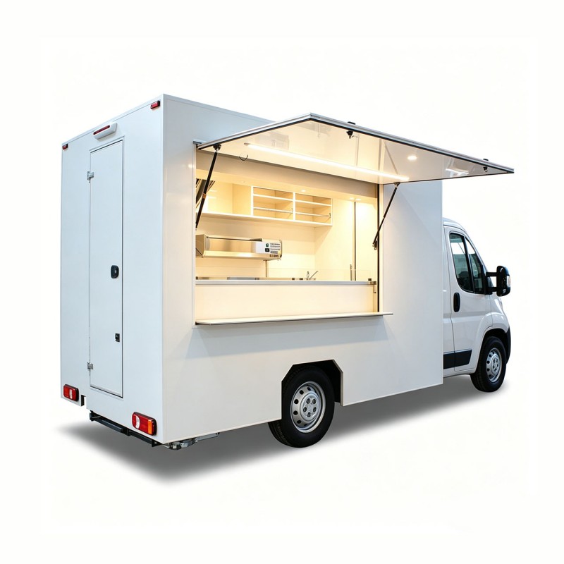 Mini camion per la Nigeria Food Truck compatto con cucina